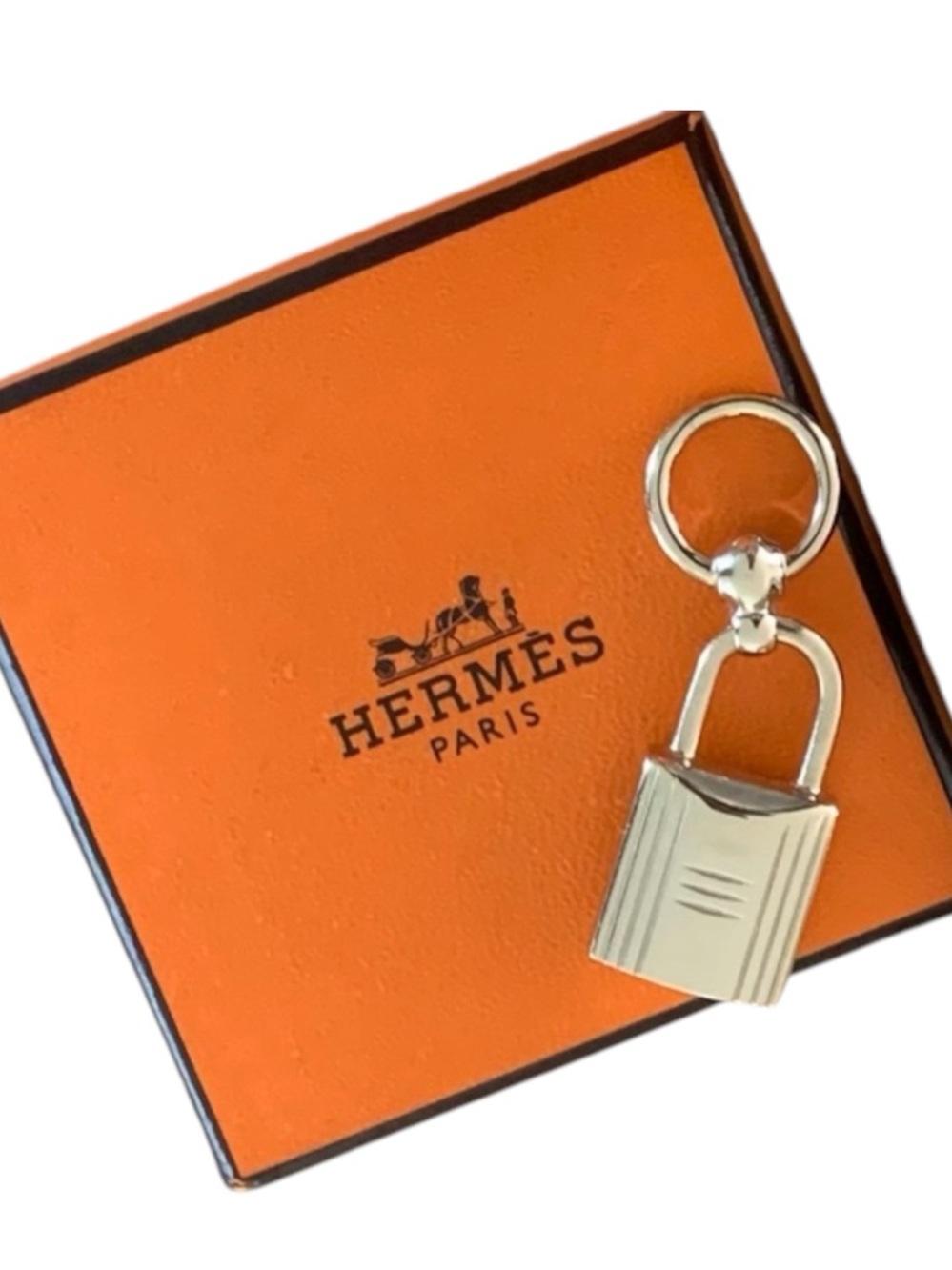 Authentic Hermes Scarf Ring
